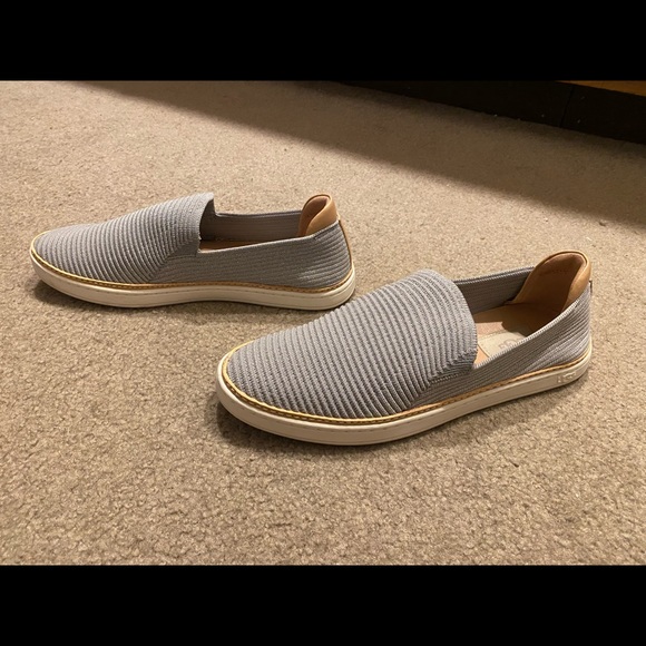 UGG Shoes - Ugg Sammy Gray Rib Knit 8.5 NWOT